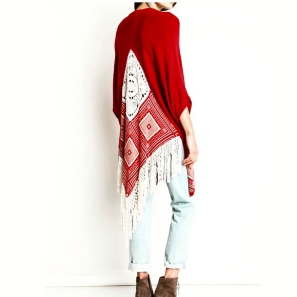 Umgee Sweaters - 💋Umgee Dreamcatcher Kimono Sweater
